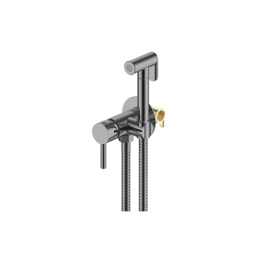 Ducha Higiénica Gunmetal Empotrada Línea Dynamic Ducha Higiénica Gunmetal Empotrada Línea Dynamic