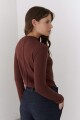 POLERA GLACIAR BURDEOS