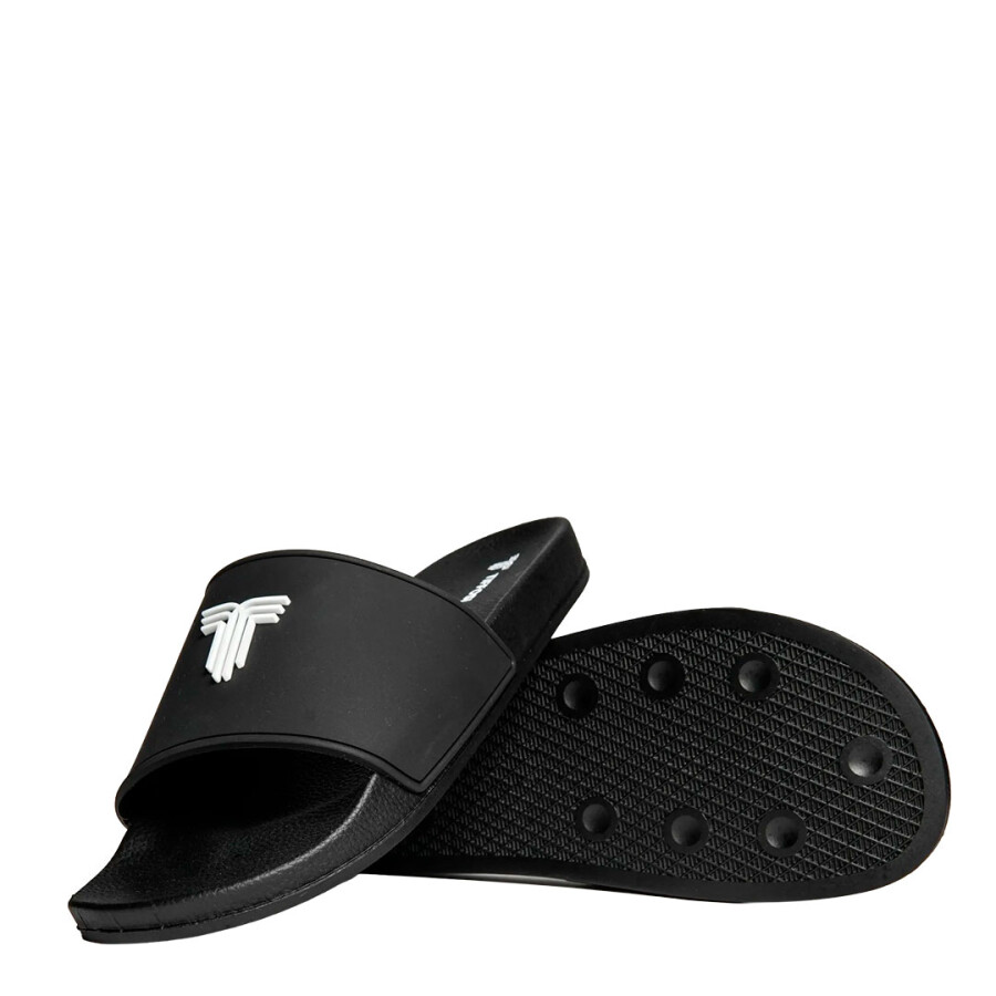 Sandalias Infantiles TIFFOSI Bicolor Slides Negro - Blanco