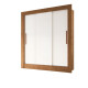 Placard Ropero 3 Puertas Corredizas Dormitorio Marrón