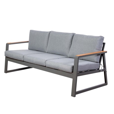 SET DE LIVING ALUMINIO GRIS TENERIFE