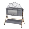 Colecho y silla de comer 2 en 1 SLEAT KIKKABOO gris