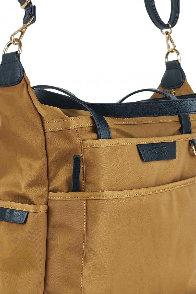 Cartera bolso grande Tostado
