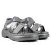 Sandalias Chill Sunday de Mujer - NH01W Plateado-gris
