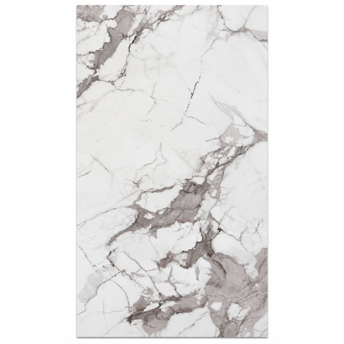 Placa PVC marmol 1,22x2,44m blanco c/gris DY2411