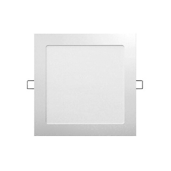 Luminaria de embutir cuadrada LED 11W neutra 17cm PH9703