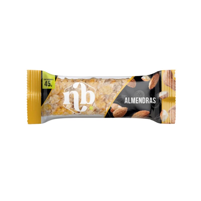 Natural Bars Coco Rallado Y Almendras 45g Natural Bars Coco Rallado Y Almendras 45g