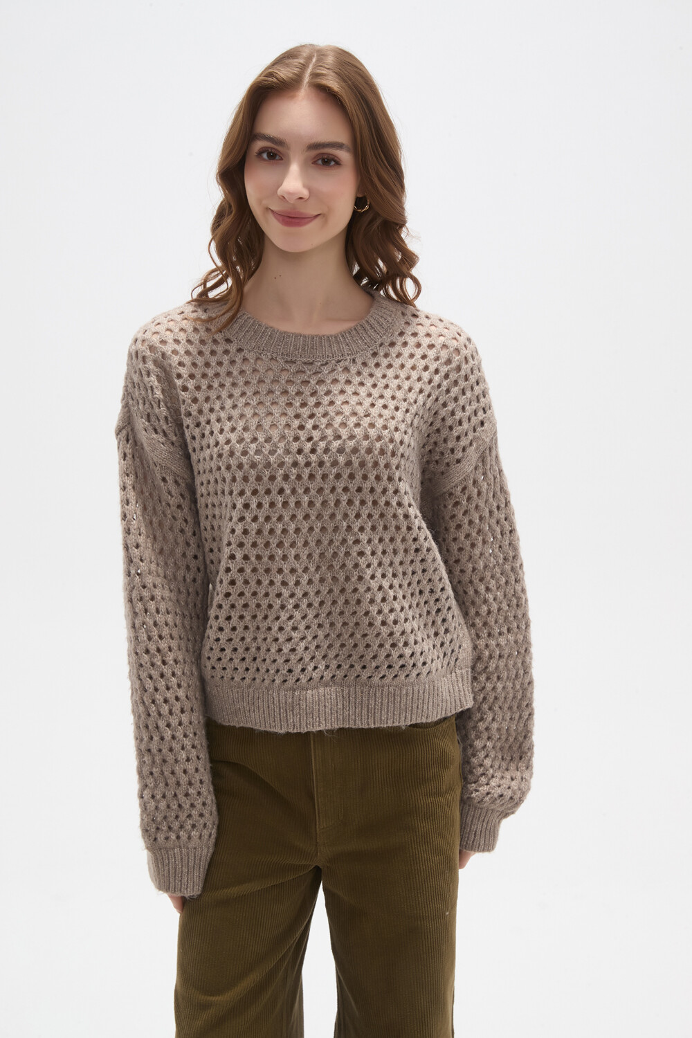 Sweater Berle Taupe Claro