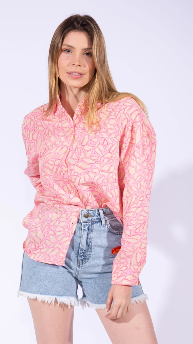 Camisa Pilar - Rosa 