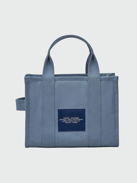 Marc Jacobs- Bolso de lona, The Small Tote Celeste