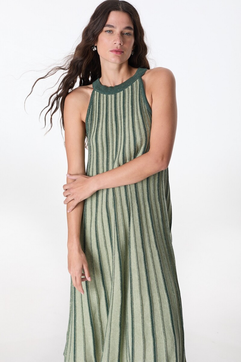 Vestido Ecos - Verde 