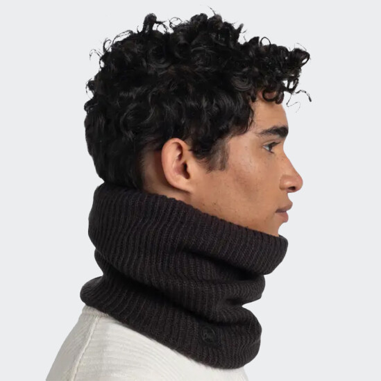 Bufanda Buff Knitted Negro