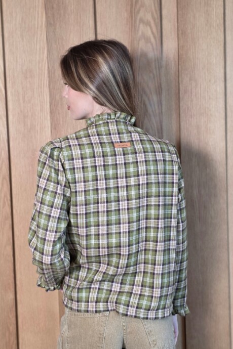 Camisa Mili Escosés Verde