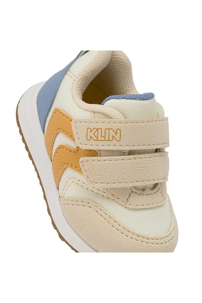 CALZADO DEPORTIVO KLIN WALK BABY 2 VELCROS Beige