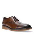 Zapatos de Hombre Democrata SQUAD acordonado Tan