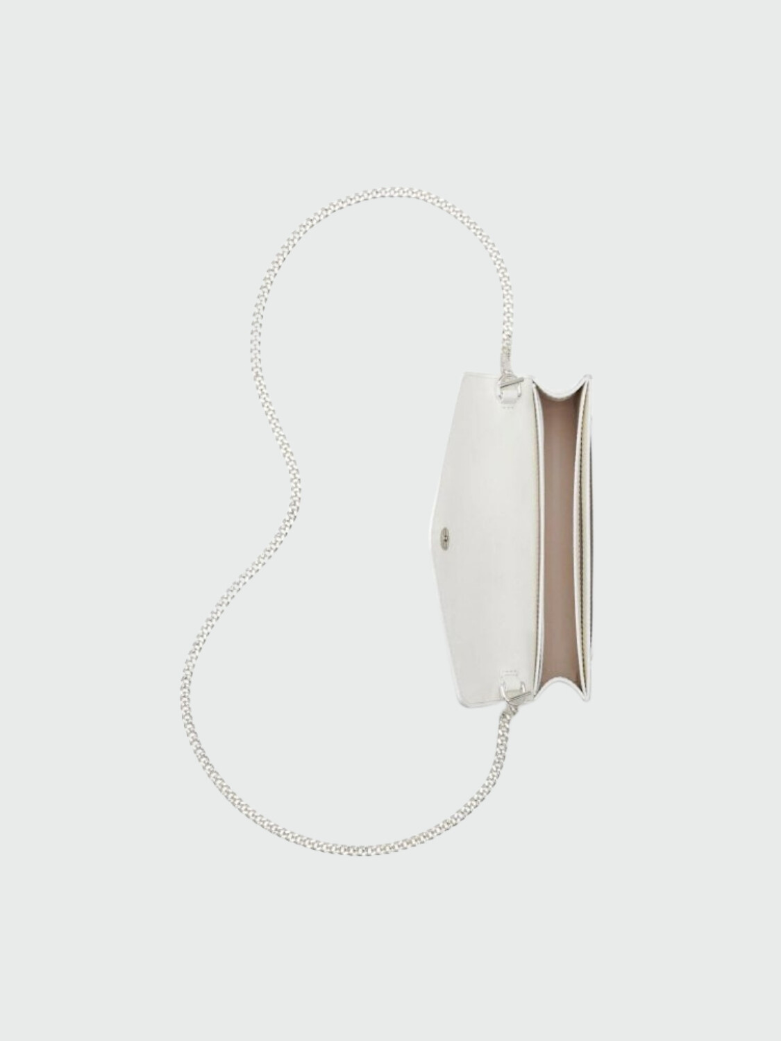 MARC JACOBS - Cartera con cadena, LongShot Blanco