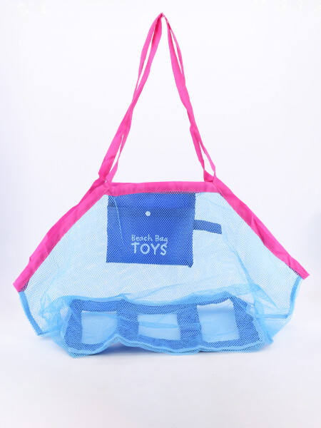 BOLSO DE PLAYA TOYS AZUL