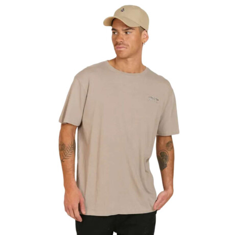 Remera Volcom Party Never Ends Beige
