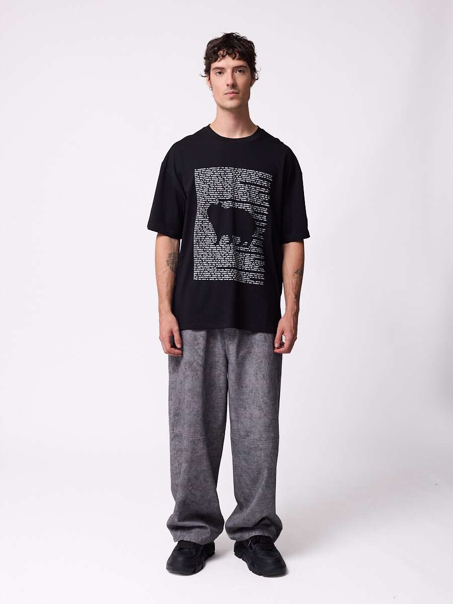 T-SHIRT BALOT DIXIE Negro