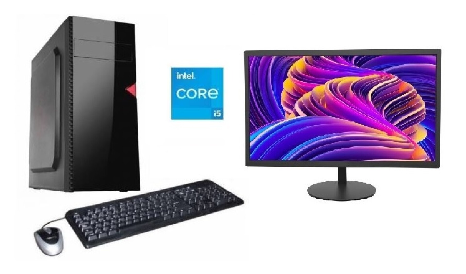 Combo Equipo Core I5 12400 + Monitor 19" Nuevos! 