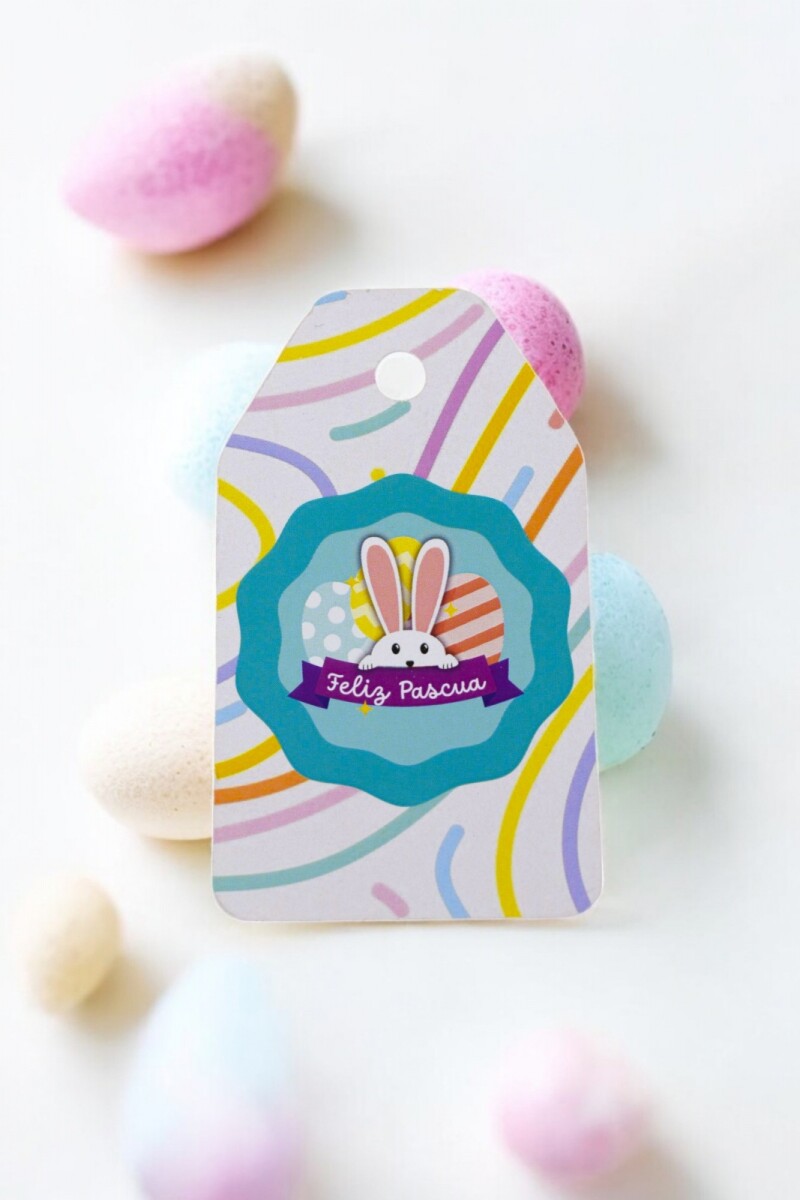 Tag pascua 5x8,5. - DISEÑO 14 