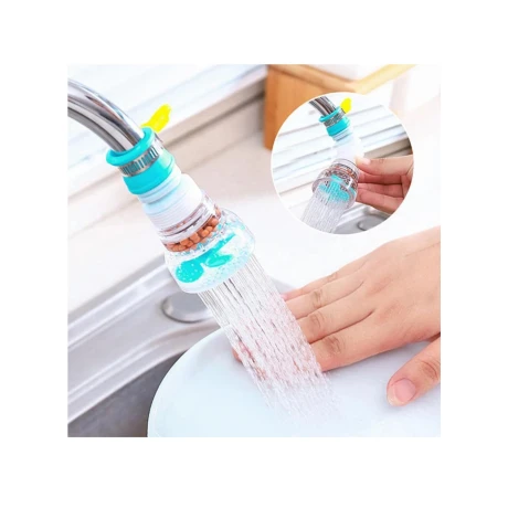 Filtro Purificador de Agua Extensible Anti Salpicaduras 001