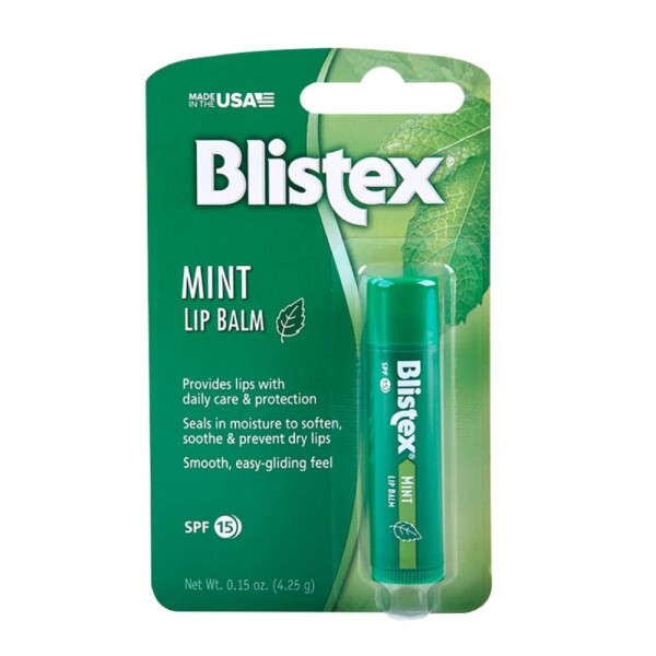 Bálsamo Labial de Menta Medicated FPS 15 - Blistex Bálsamo Labial de Menta Medicated FPS 15 - Blistex