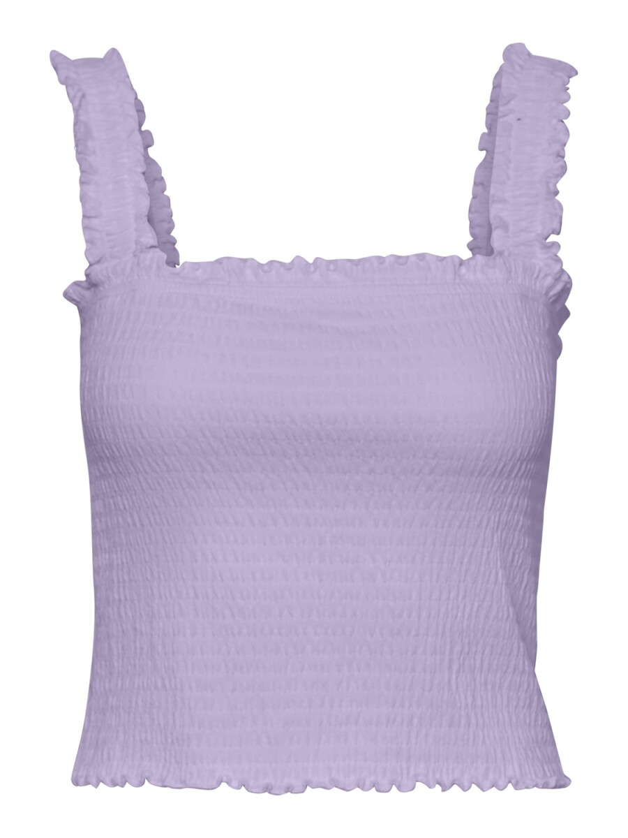 Top Isabel Texturizado - Pastel Lilac 