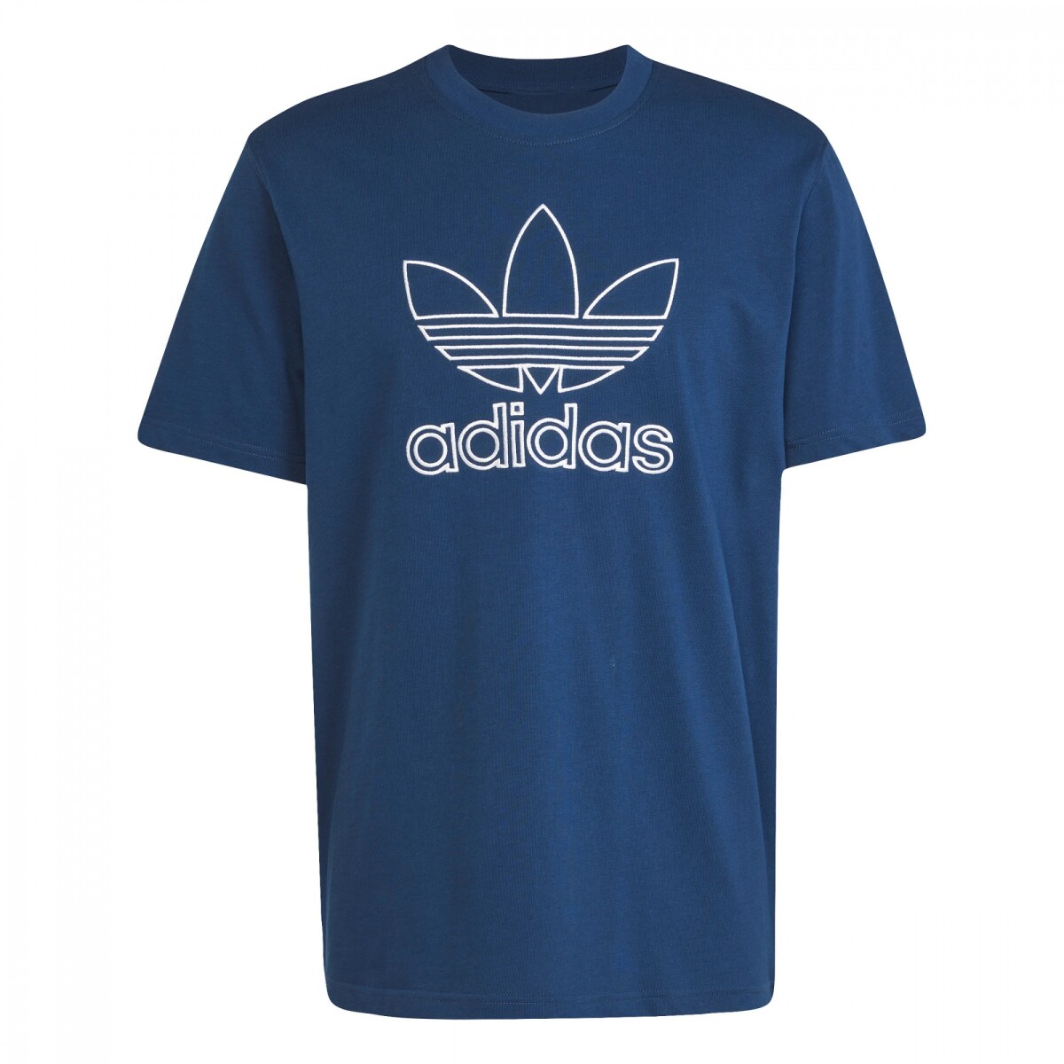 Remera Adicolor Outline Trefoil de Hombre - Azul 