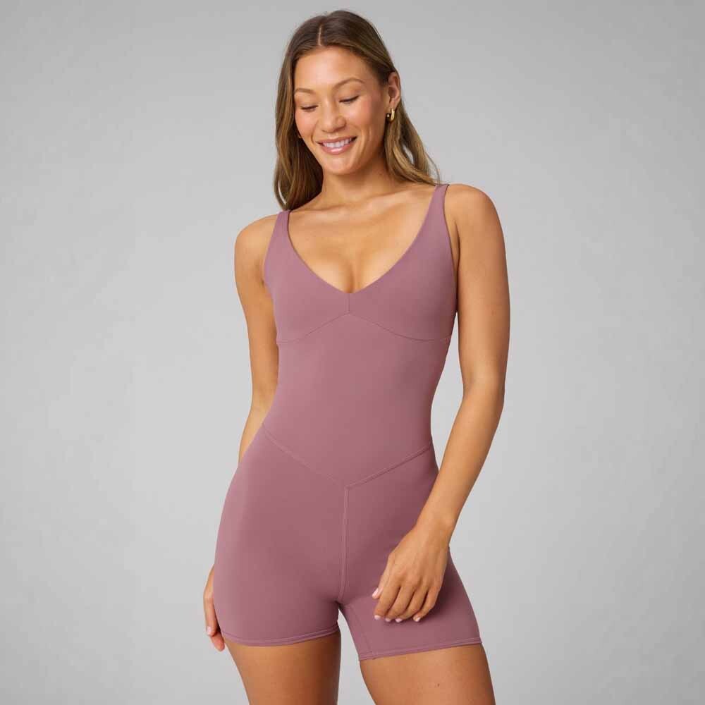 Enterizo Pureluxe TlcJumpsuit 4" Mujer Mushroom Mauve
