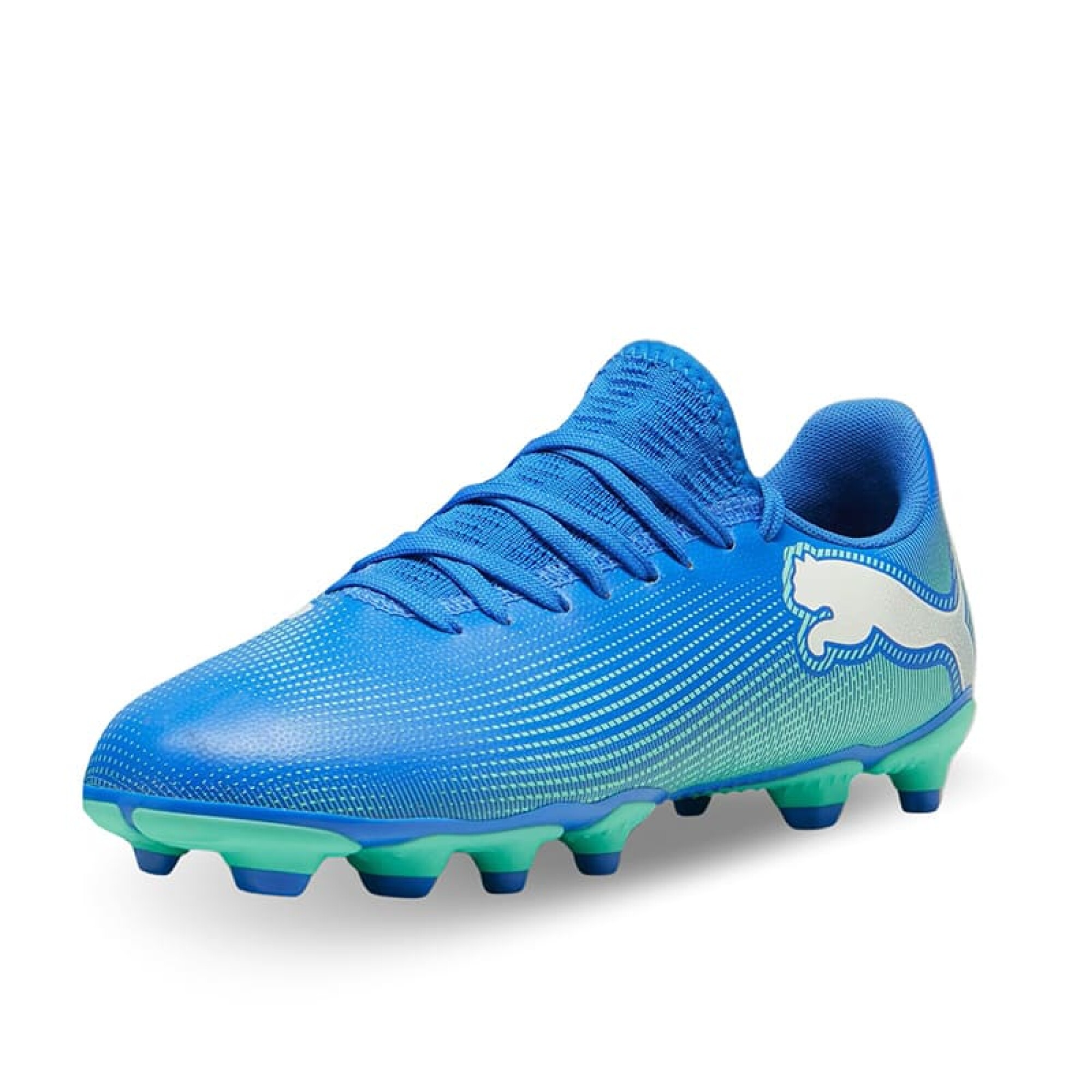 Championes Puma Futbol Future Play de Ninos 107949 01 Azul verde Macri Life