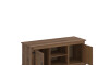 Rack 2 puertas 1 Estante - 160cm - Linea Mexicana Nogal
