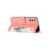 Flip cover Samsung Galaxy A14 4G/5G diseño floral rosa Flip Cover Samsung Galaxy A14 4g/5g Diseño Floral Rosa