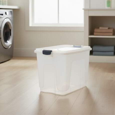 Caja organizadora 80 lts Alta TRANSPARENTE