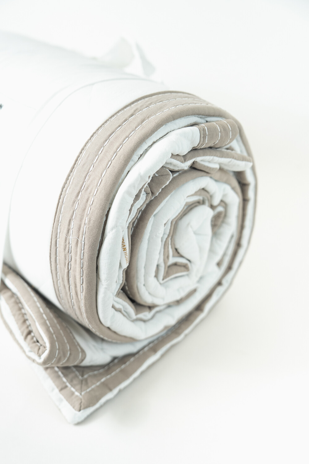 Cubrecama 2 Plazas Queen Microfibra Washed Blanco