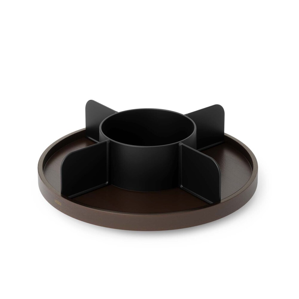 BANDEJA ORG PLASTICO-RECICLADO-Y-MADERA NEGRO BELLWOOD