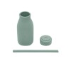 Botella con Sorbito Silicona Kikkaboo Verde