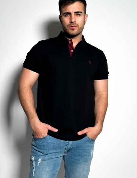 Polo Lisa Lux Negro