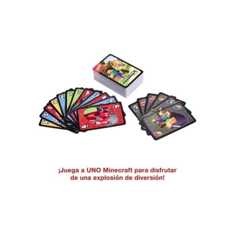 Juego de Cartas Uno Minecraf Juego De Cartas Uno Minecraf