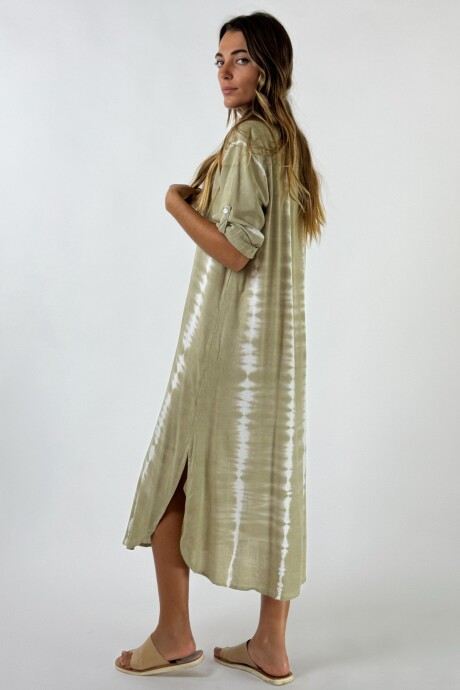 VESTIDO KARANDA Verde Oliva