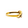 Anillo-Oro bajo-Piedra circonia-AN8038 conpiedra