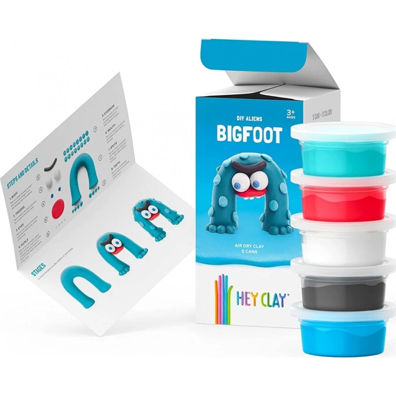 Masa para modelar Mate Big foot Hey Clay AIR DRY CLAY - HEY CLAY MATE BIG FOOT