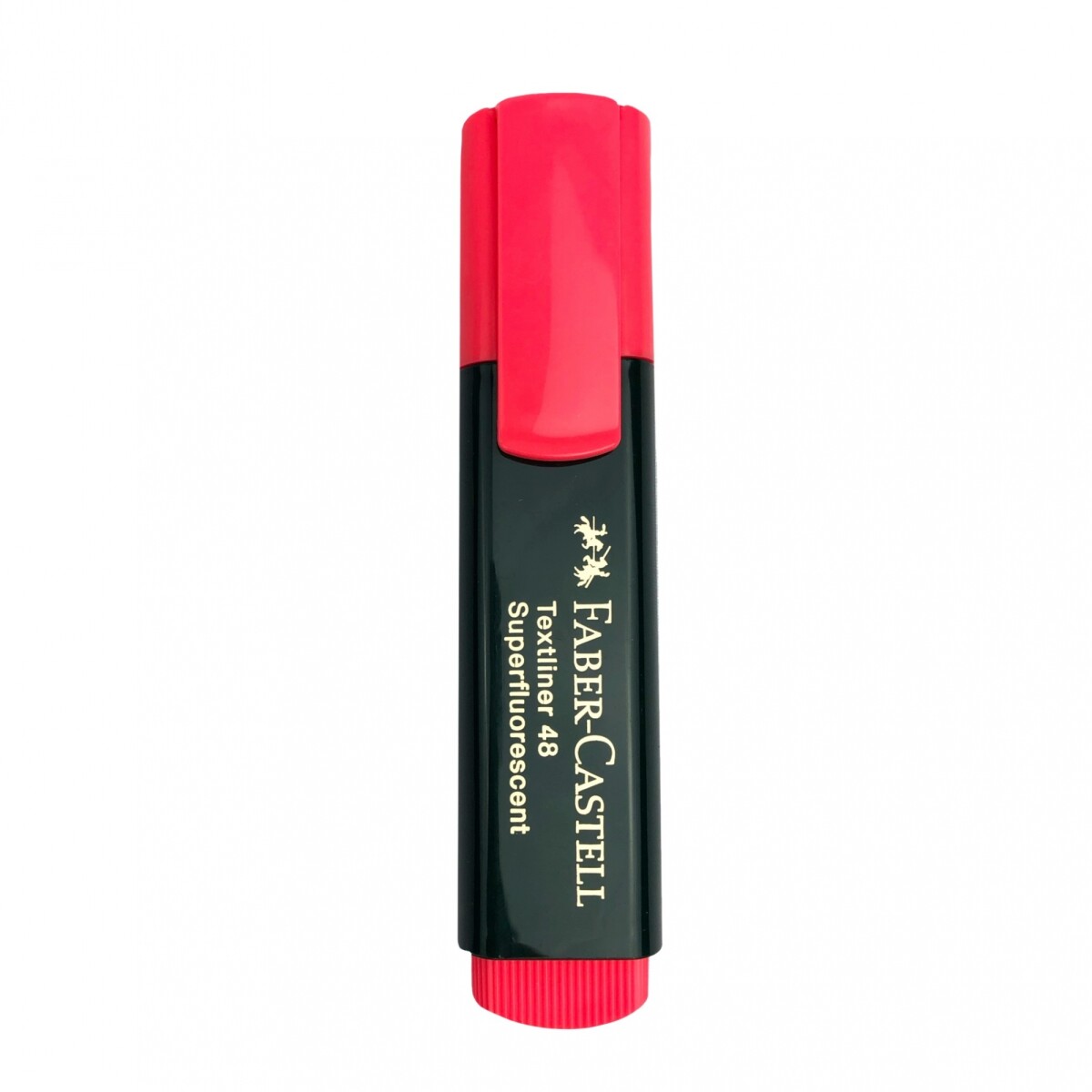 Resaltador Faber Fluo - Rojo 