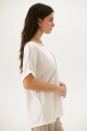 REMERA DIAGONAL BLANCO
