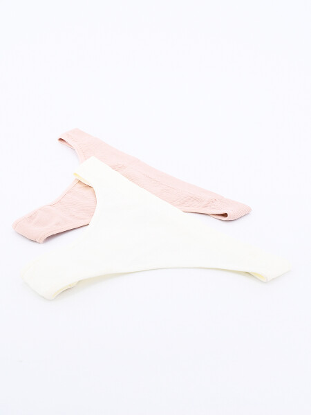 COLALESS JARA PACK X2 BEIGE