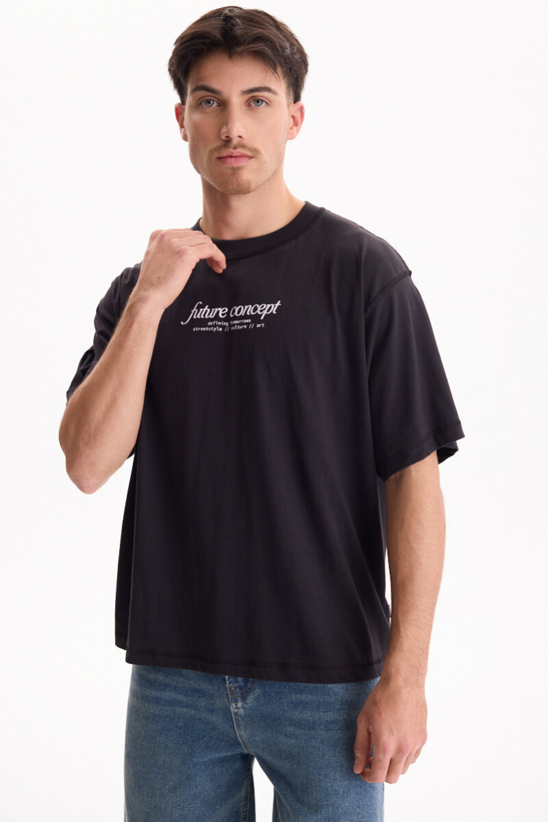 Remera Future Negro