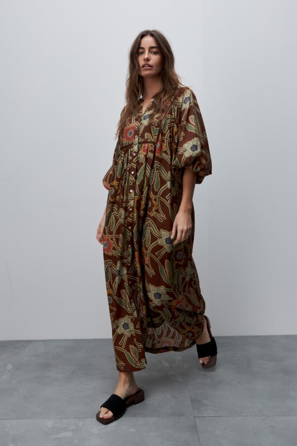 VESTIDO EIRA Chocolate