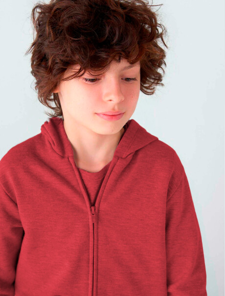 CAMPERA INFANTIL UNISSEX ROJO