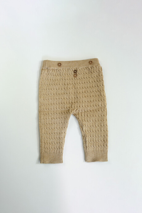 Conjunto 2 piezas tejido Beige