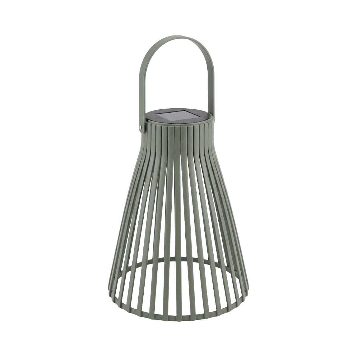 LAMPARA LED SOLAR VERDE 
